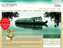 Tablet Screenshot of allhouseboats.com